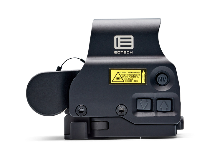 Eotech gun sight on a white background