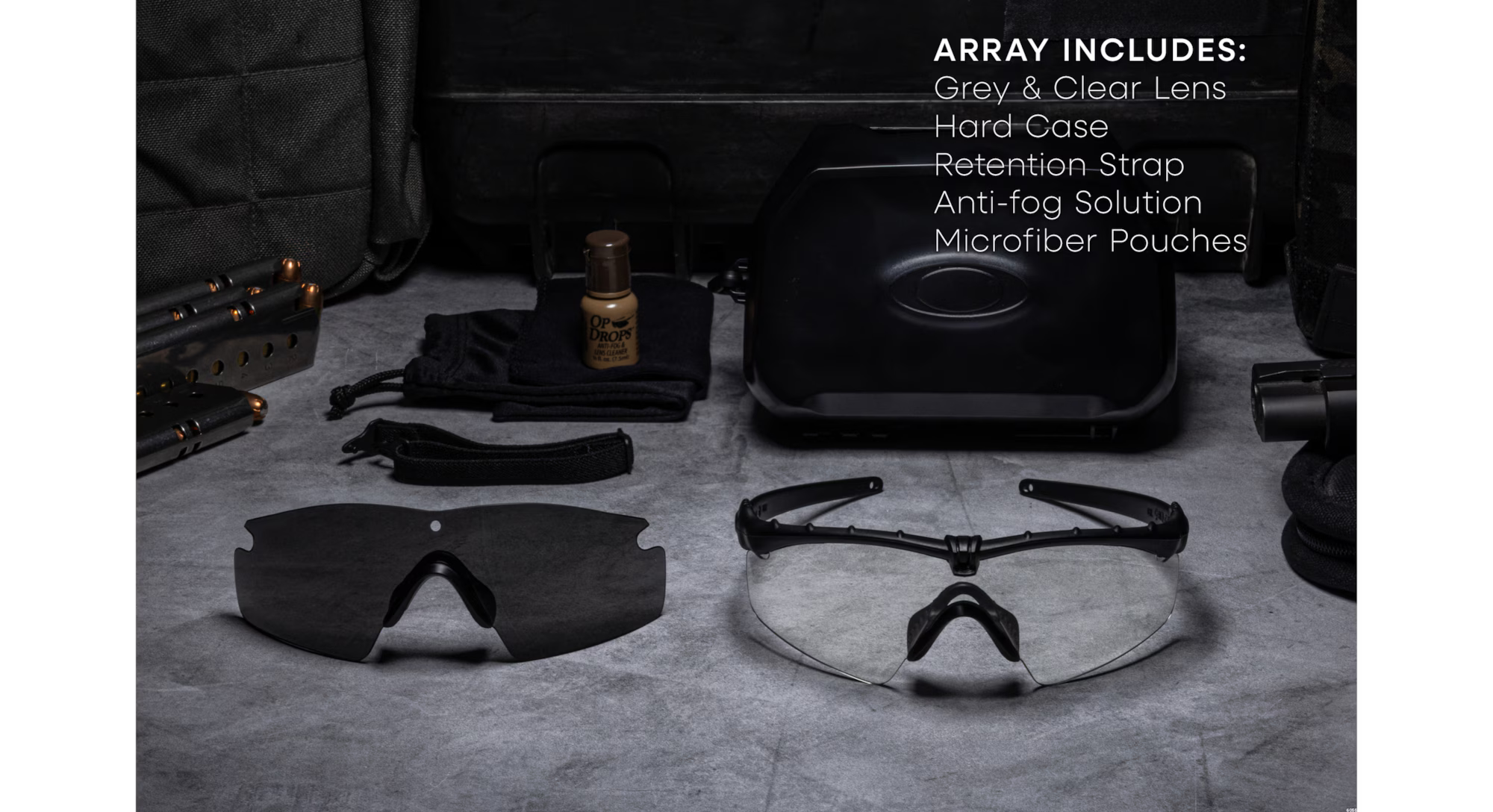 Oakley SI Ballistic M Frame 3.0 w/ Clear & Grey