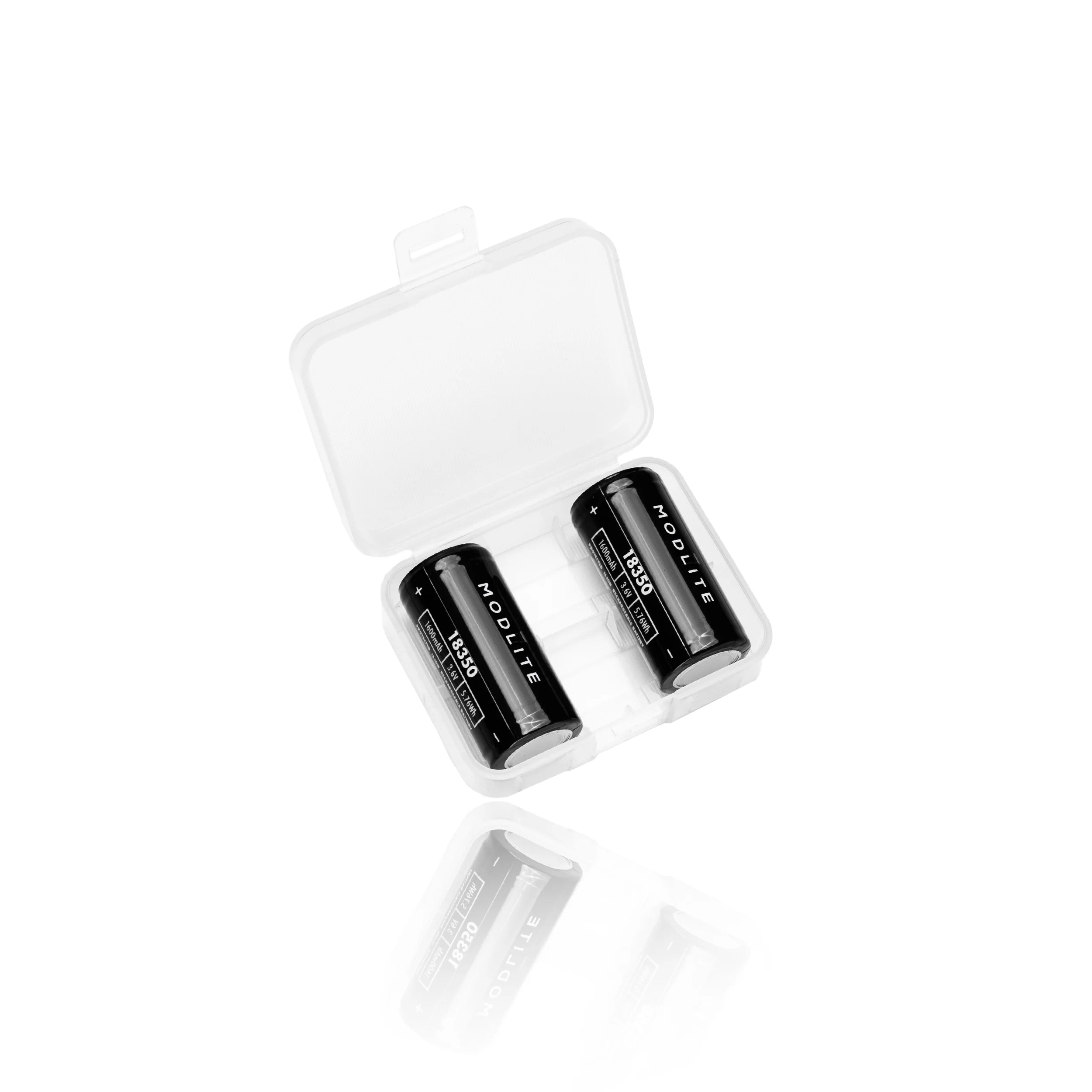 Modlite 18350 1600mAh Battery 2pk