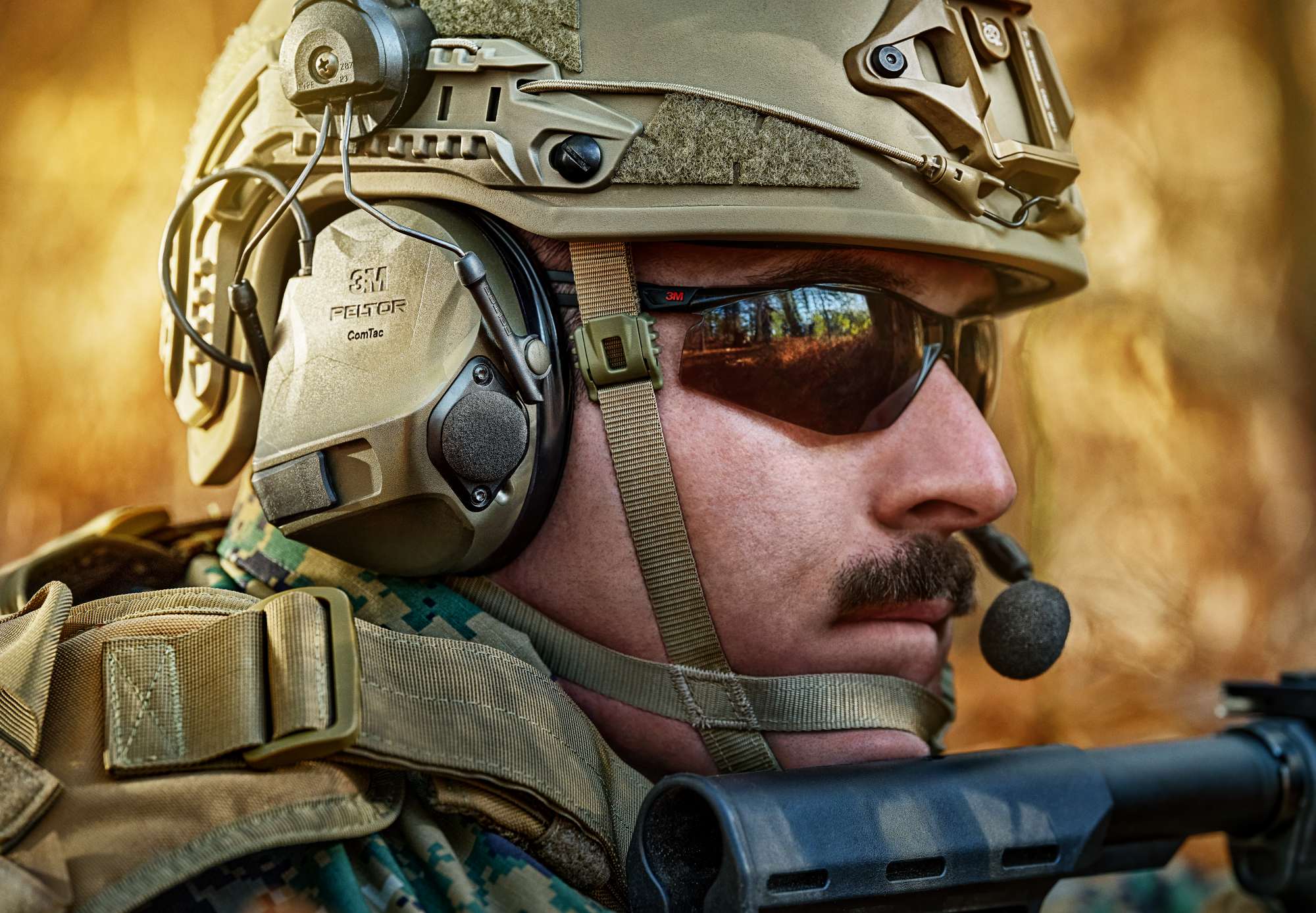 3M PELTOR ARC rail attachment for Comtac VIII