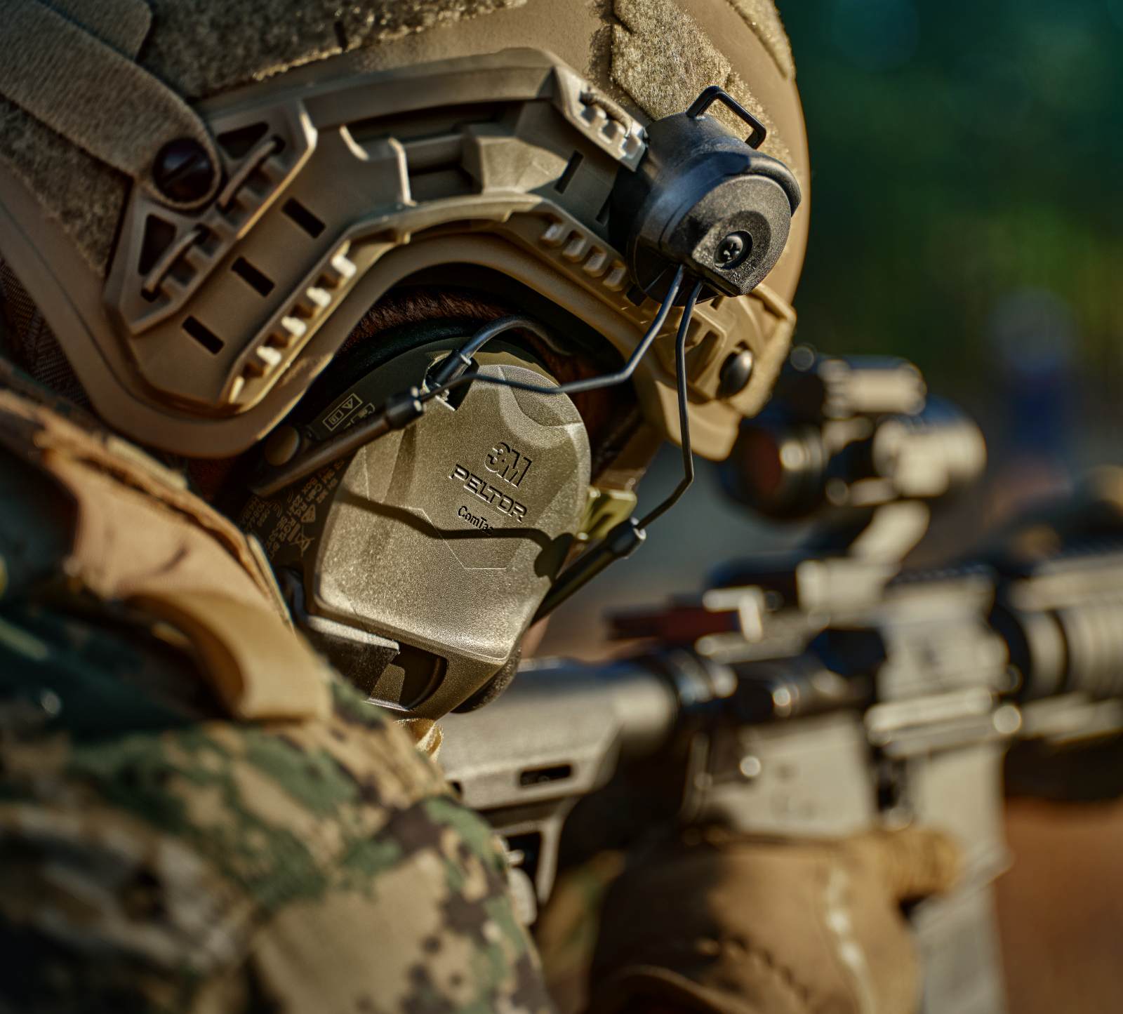 3M PELTOR ARC rail attachment for Comtac VIII