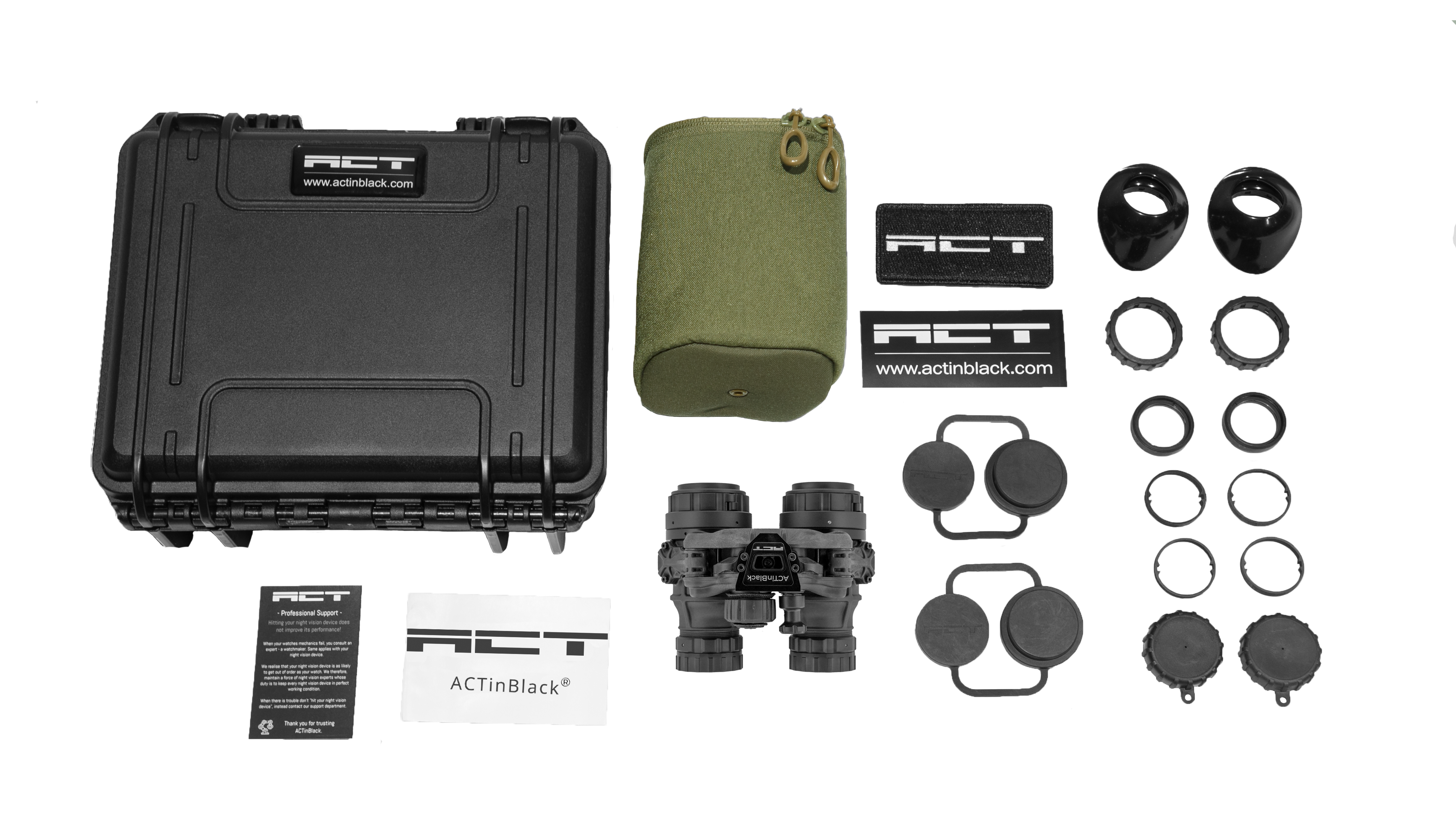 ACT LWT DTNVS ECHO White Phosphor Night Vision Binocular