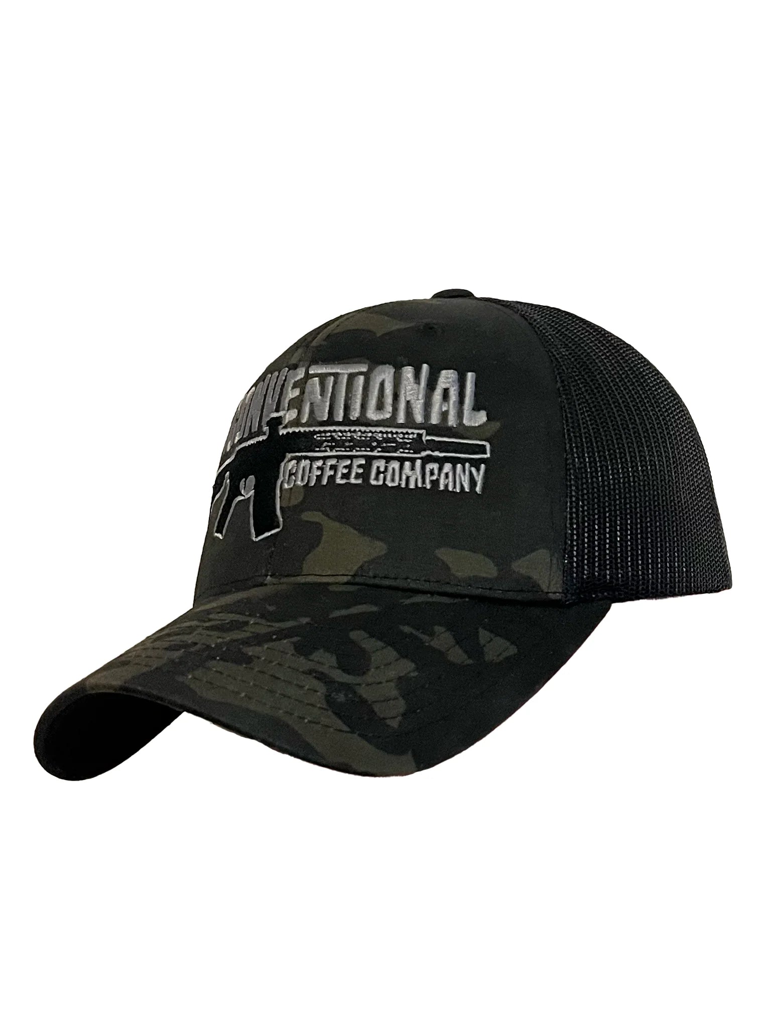 Unconventional Coffee Company Gun Trucker, Multicam Black - Geardom