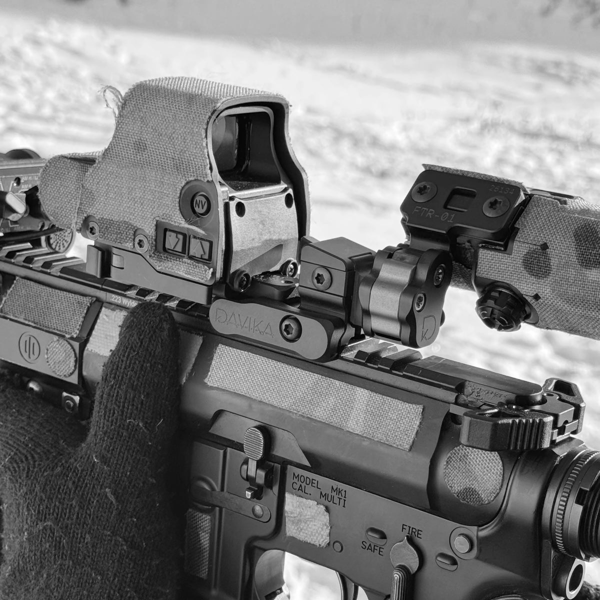 Davika RDM-03 QD Red Dot Riser - Geardom