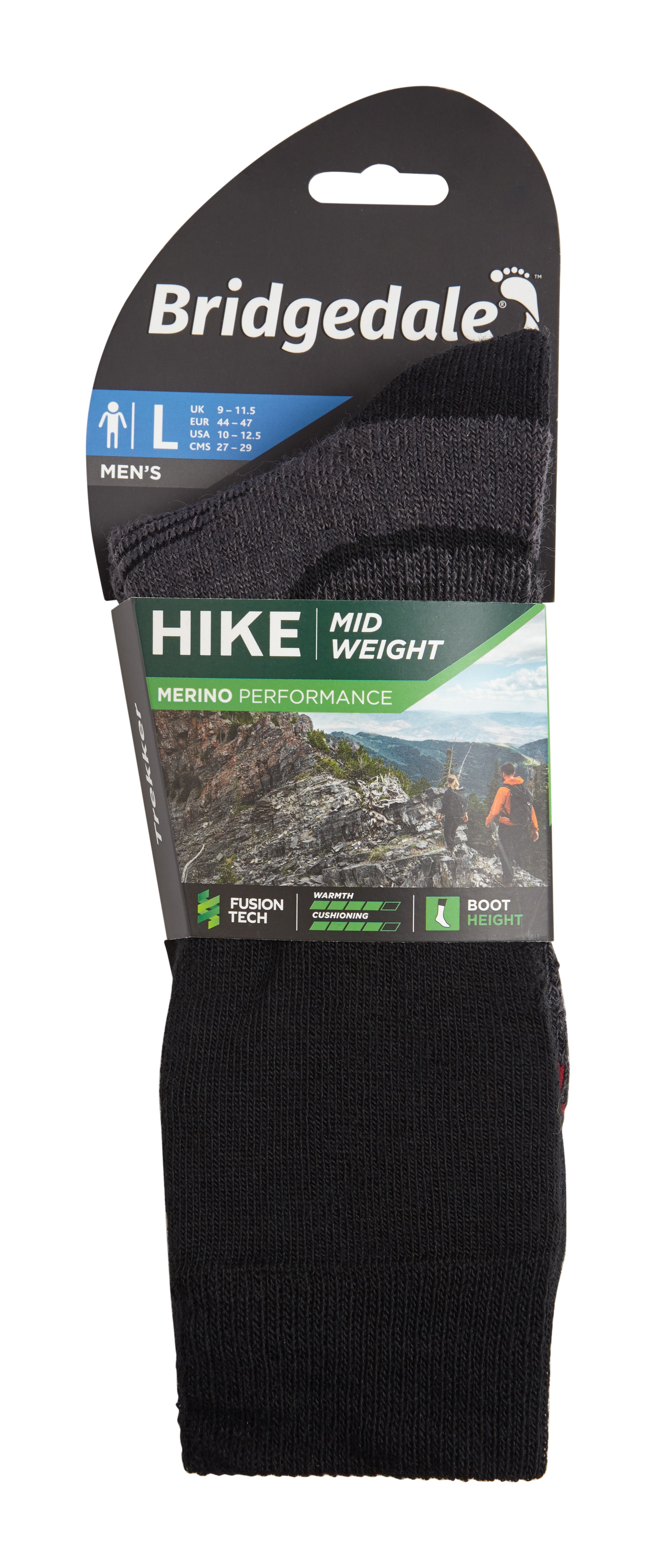 Bridgedale Hike Midweight Merino Performance Boot - Geardom