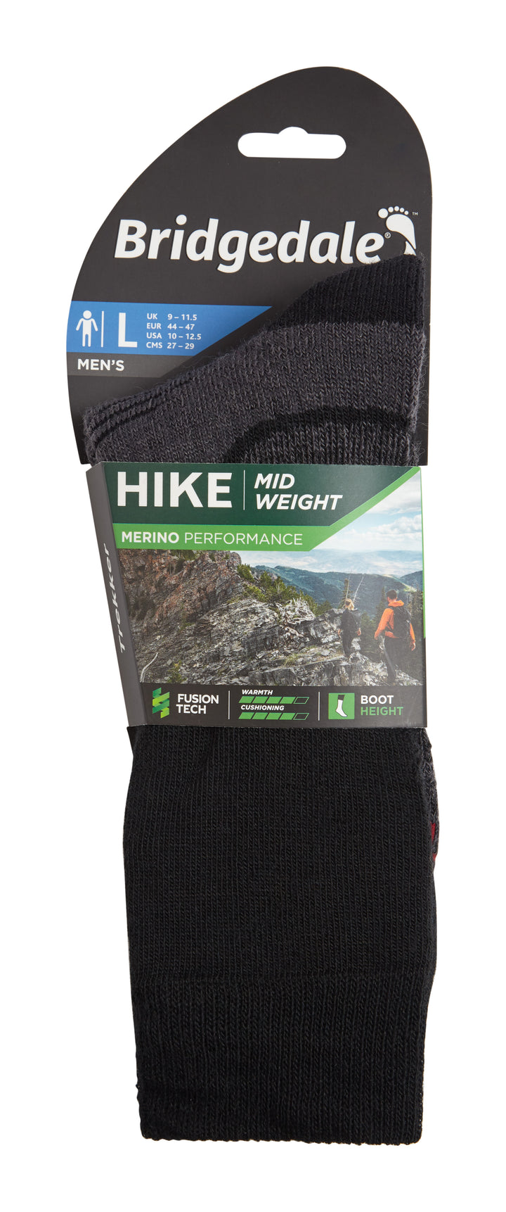 Bridgedale Hike Midweight Merino Performance Boot - Geardom