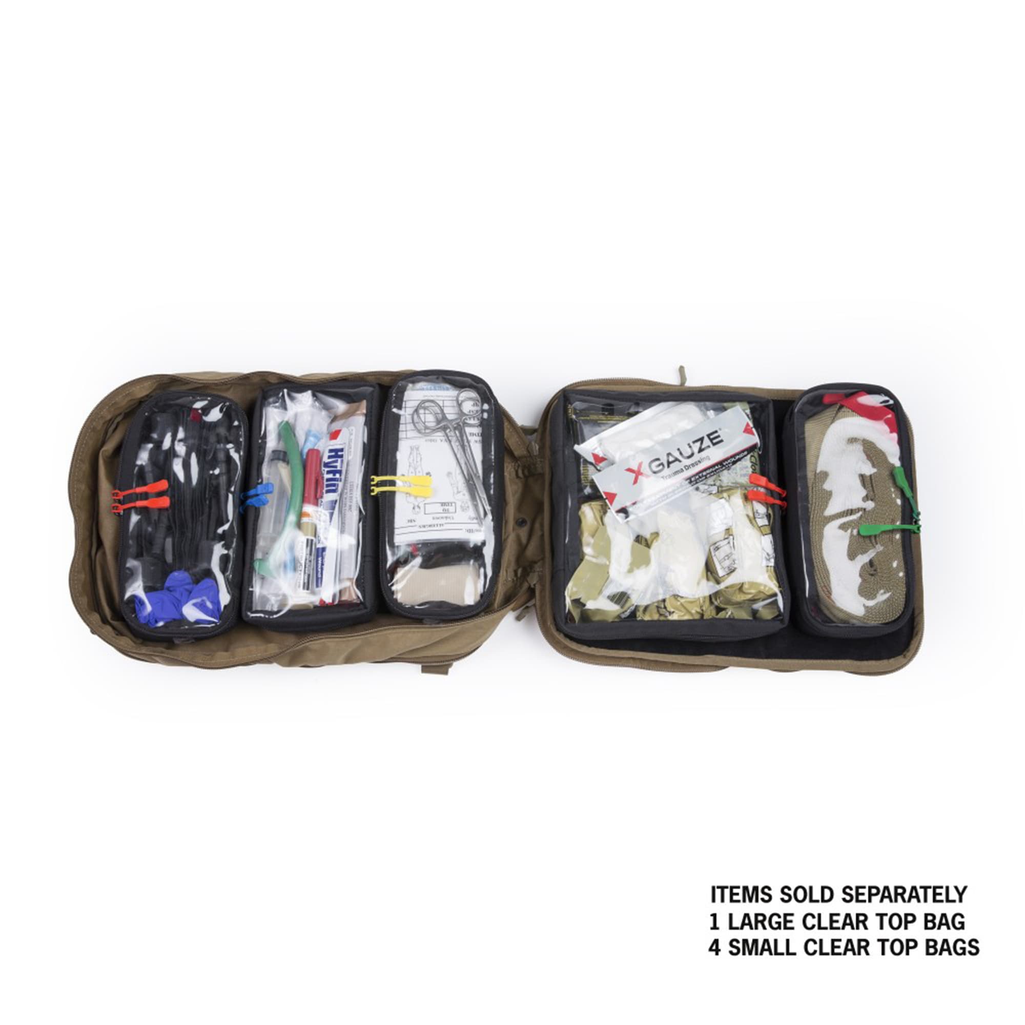 Haley Strategic Clear Top Bag - Geardom