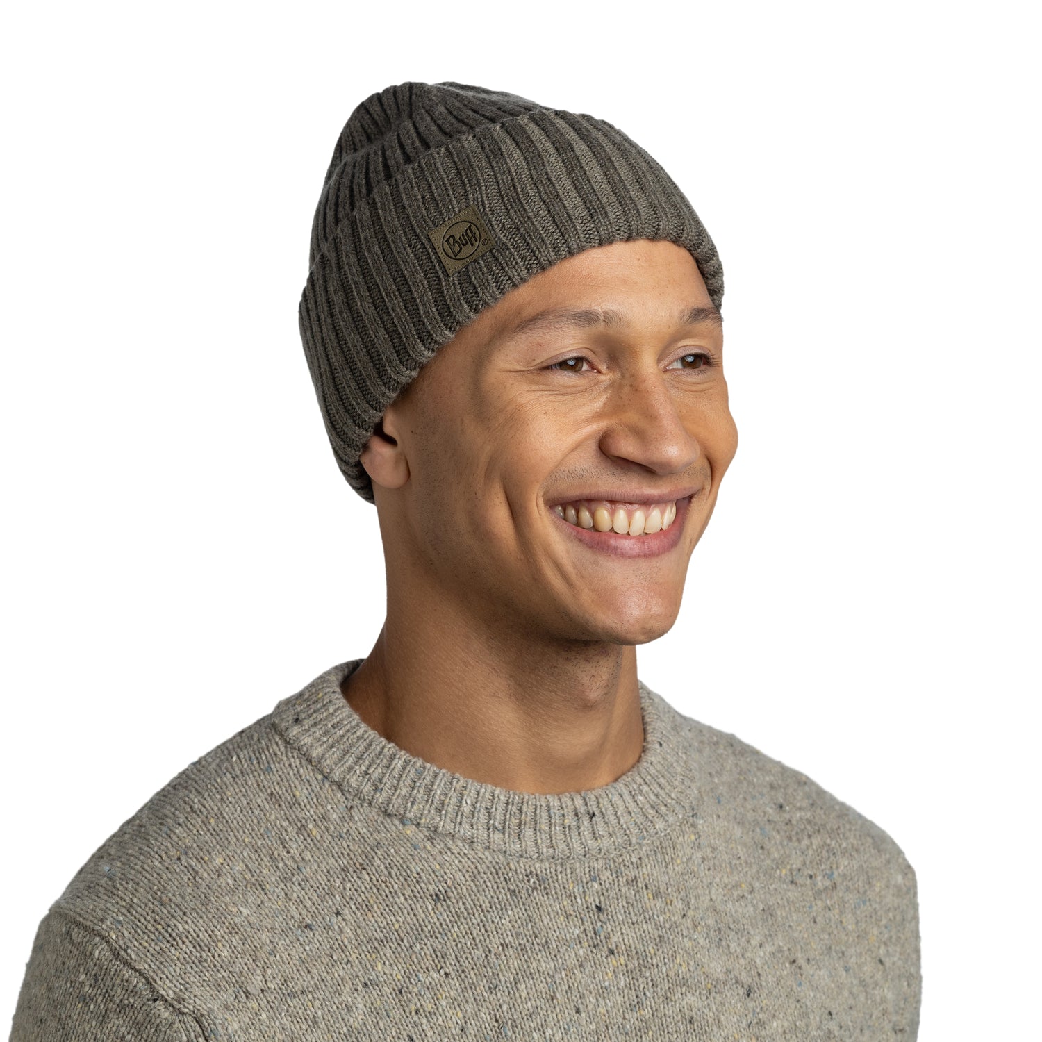 Buff Knitted Beanie Erviny - Geardom