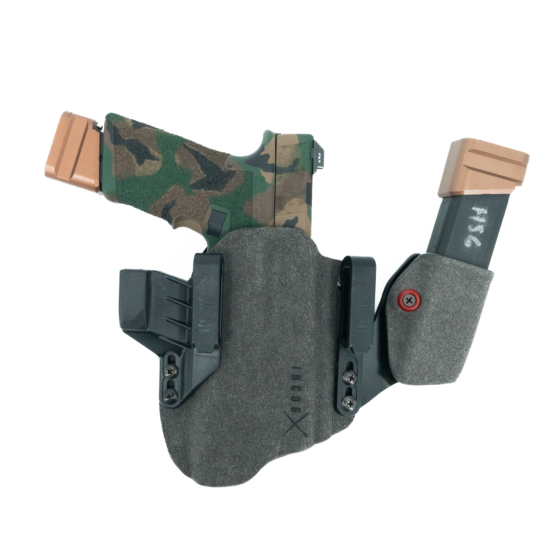 Haley Strategic INCOG X® Holster G17/G19 Large Weapon Light /w Mag Caddy