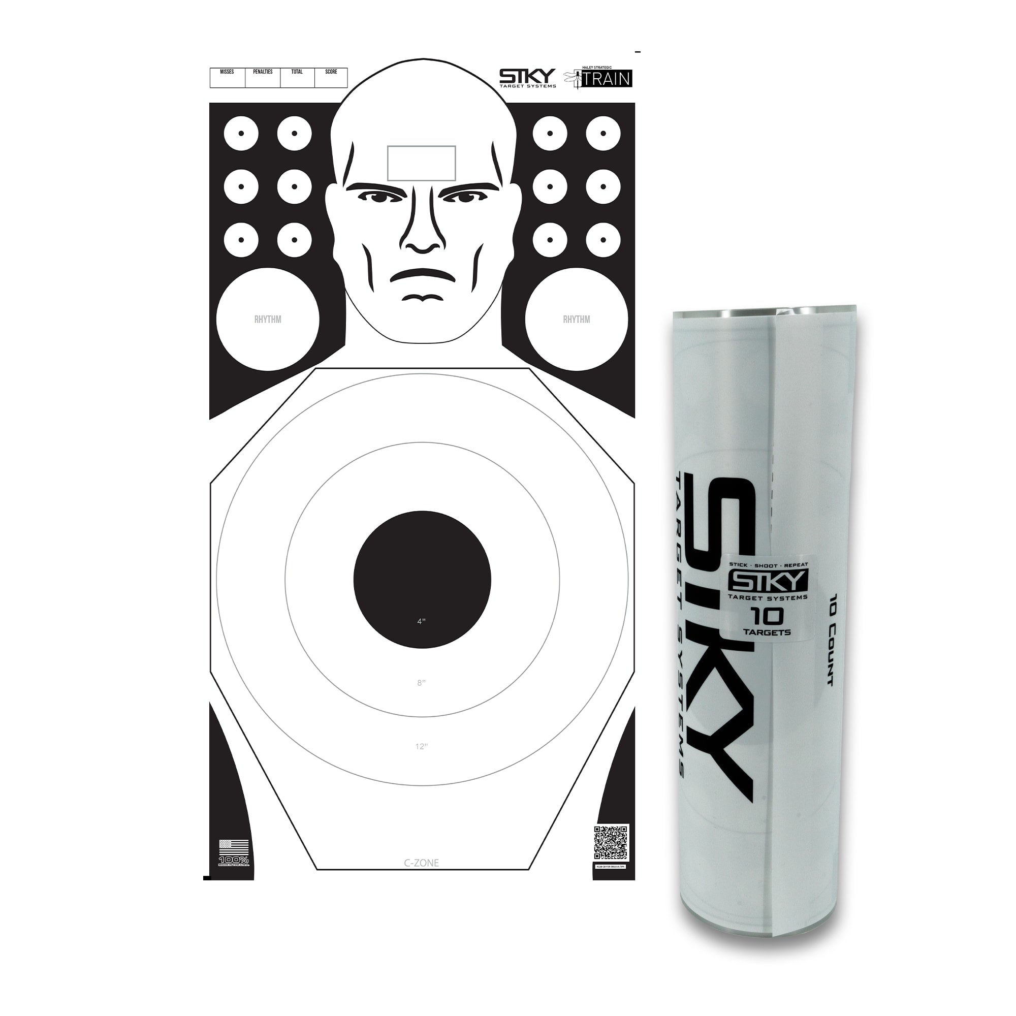 Haley Strategic STKY Performance Target - 10 Pack - Geardom