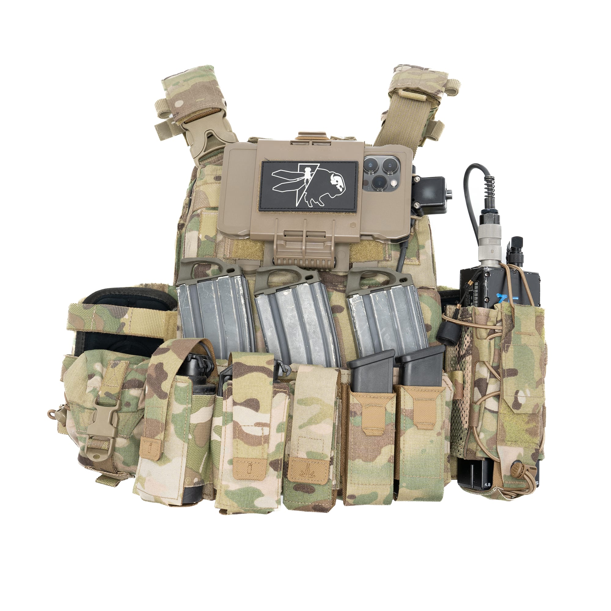 Haley Strategic Auxiliary MOLLE Panel for Triple Rifle Mag Placard