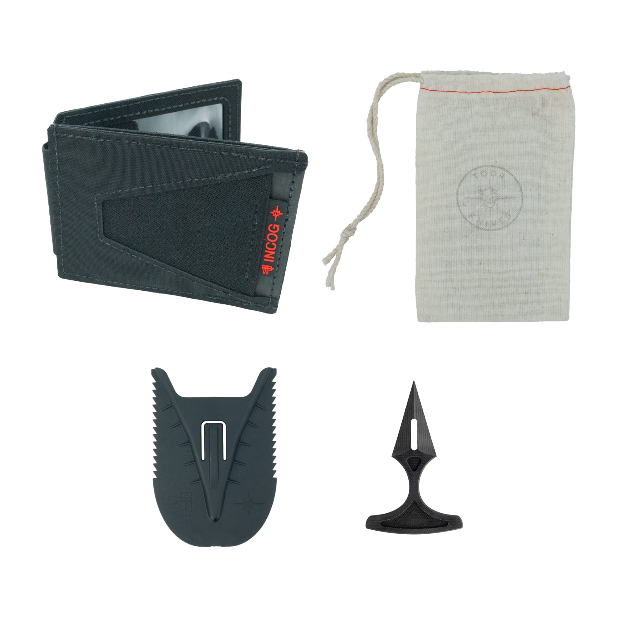 Haley Strategic Incog Wallet w/ Snake Doctor Blade - Geardom