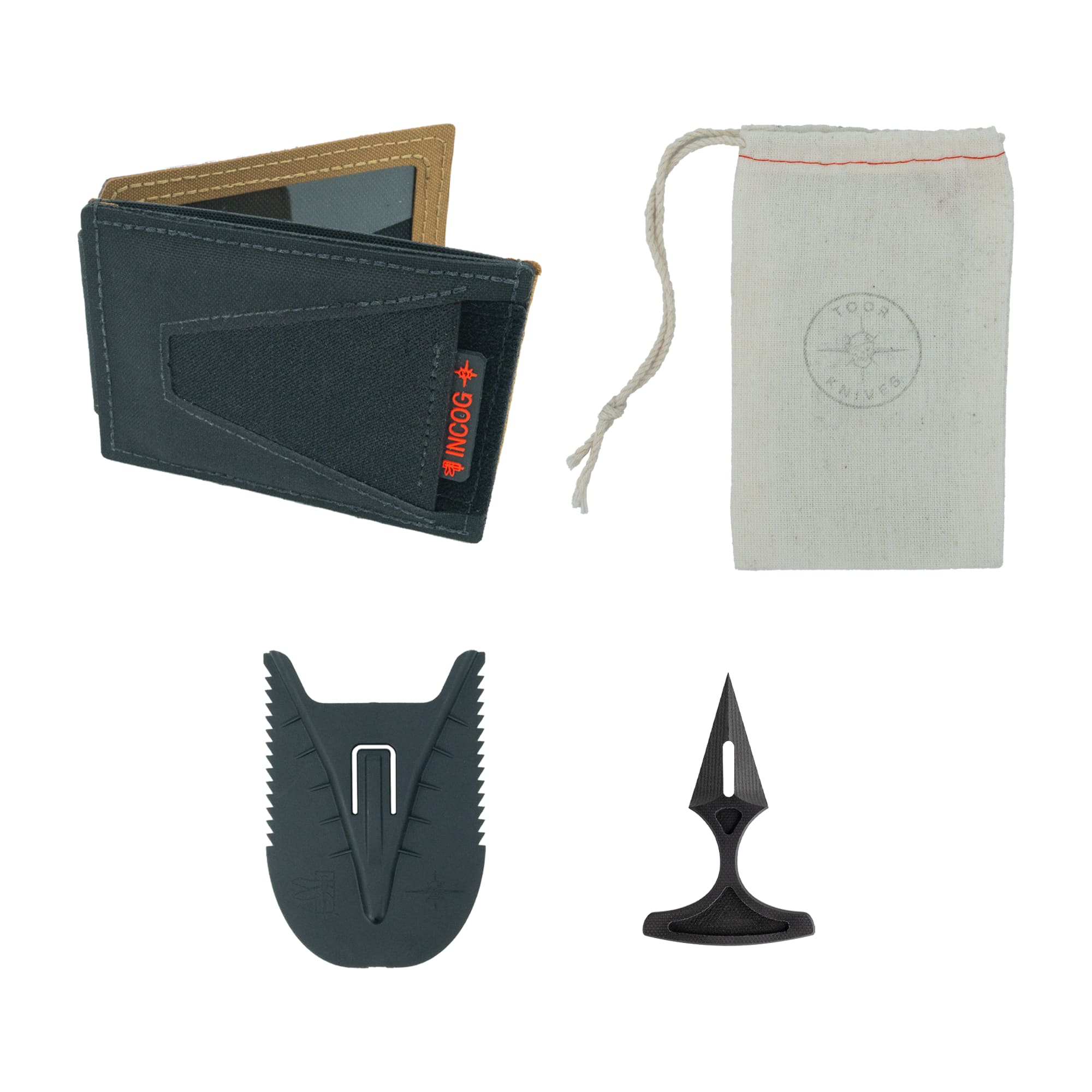 Haley Strategic Incog Wallet w/ Snake Doctor Blade