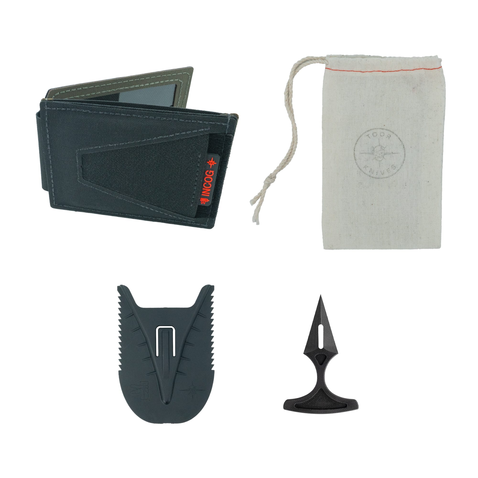 Haley Strategic Incog Wallet w/ Snake Doctor Blade