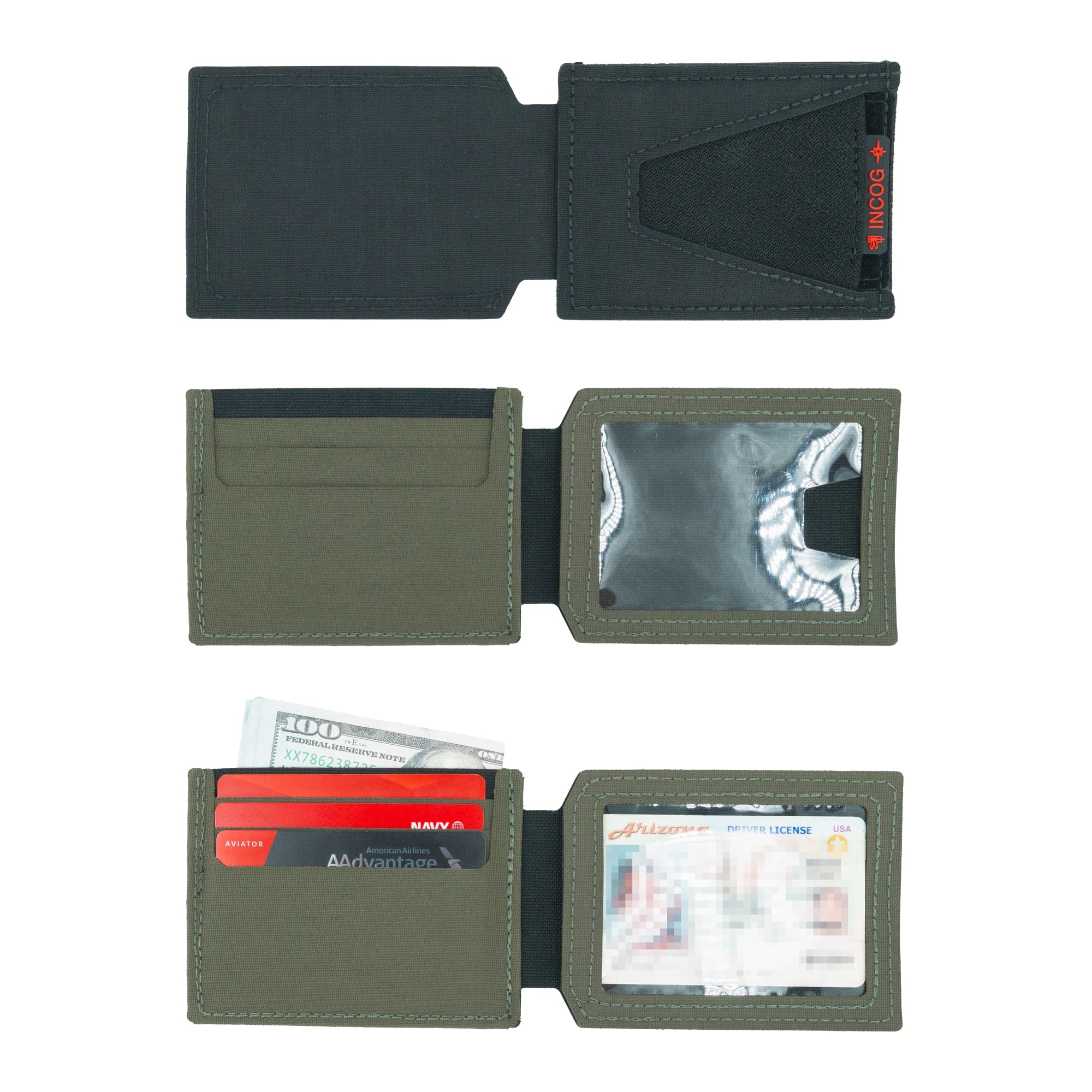 Haley Strategic Incog Wallet w/ Snake Doctor Blade - Geardom