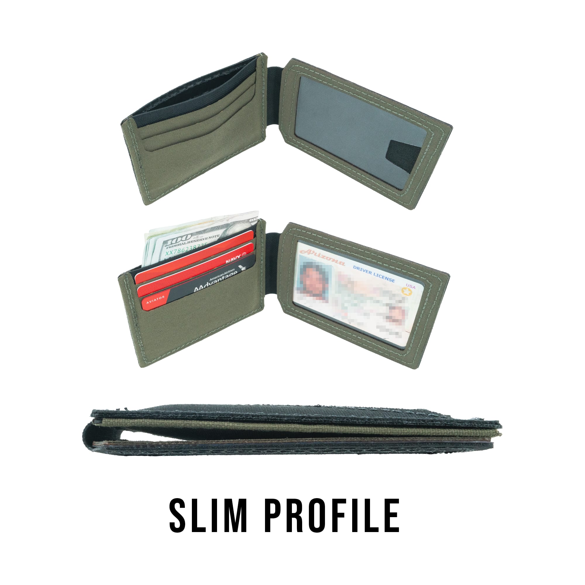 Haley Strategic Incog Wallet w/ Snake Doctor Blade - Geardom