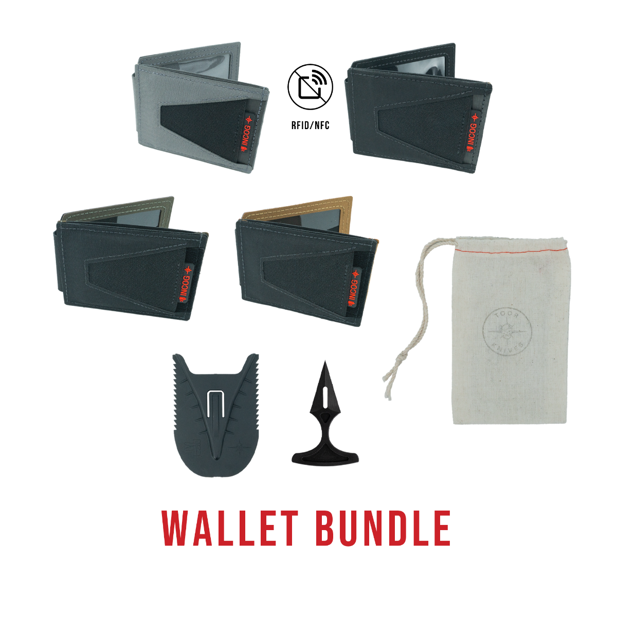 Haley Strategic Incog Wallet w/ Snake Doctor Blade - Geardom