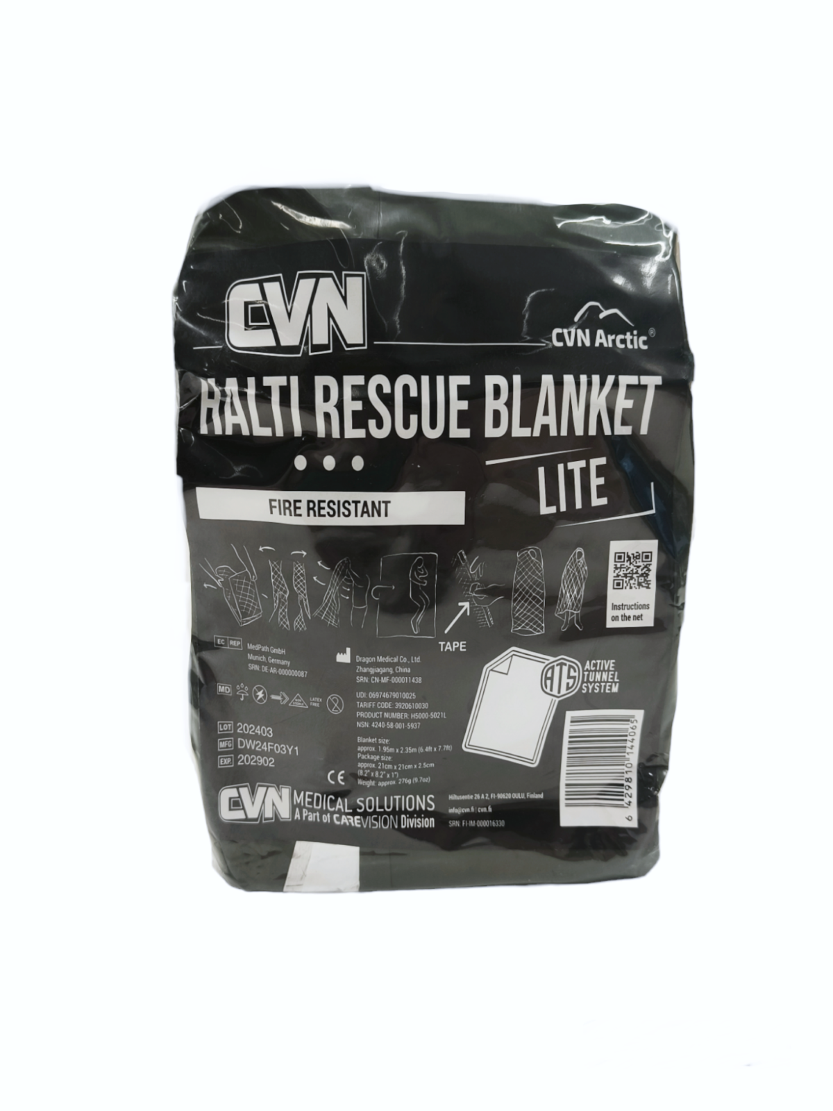 CVN Arctic Halti Rescue Blanket - Lite - Geardom